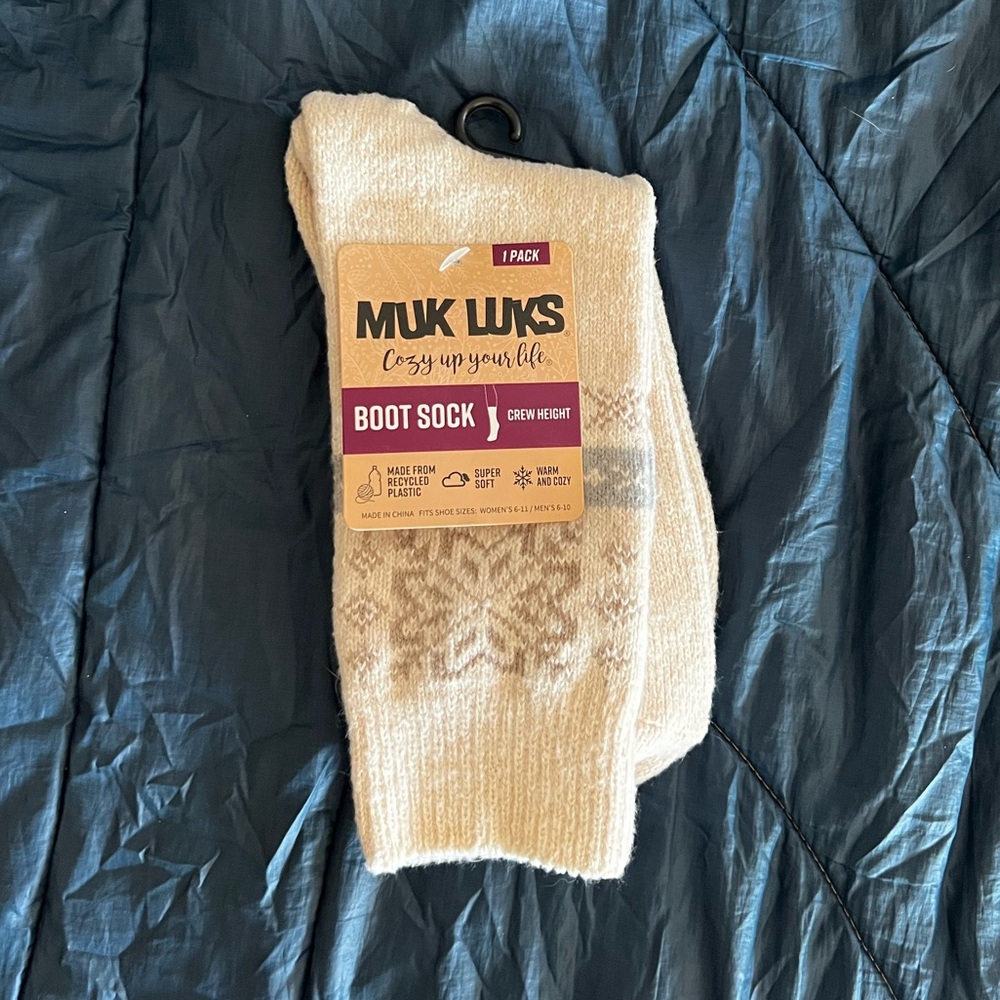 Muk Luk boot socks